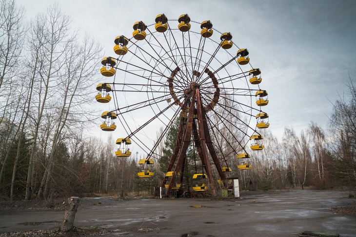 Abandoned Places in the World , Pripyat, Ukraine