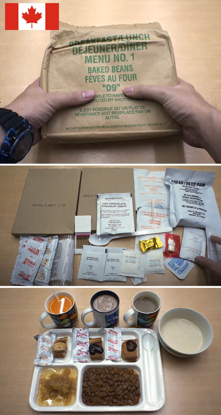 Military Rations Canada