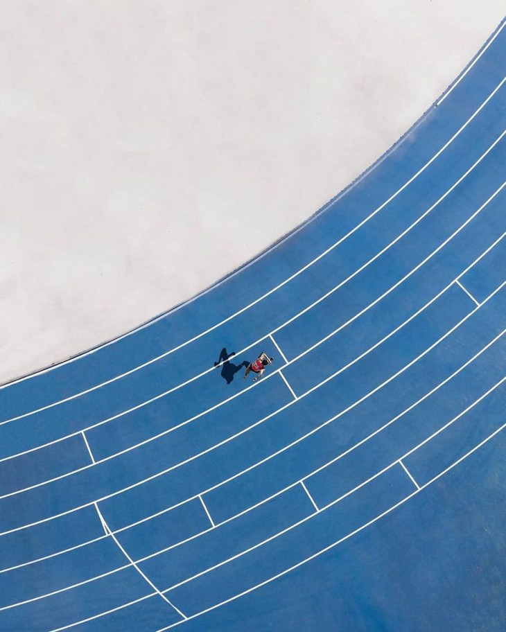 Breathtaking Aerial Photos of Olympic Athletes