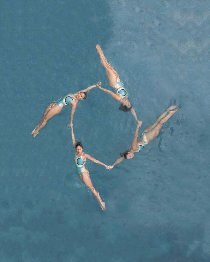 Breathtaking Aerial Photos of Olympic Athletes