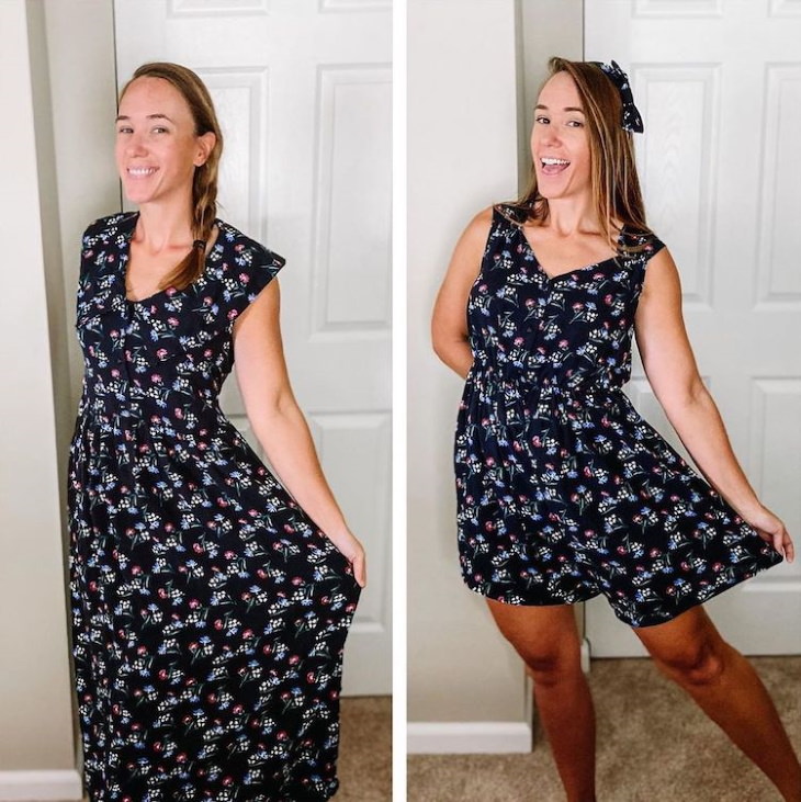 Dress transformations by Caitlin Trantham 