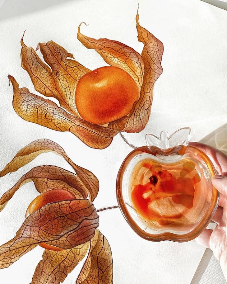 Hyperrealistic Watercolor Paintings