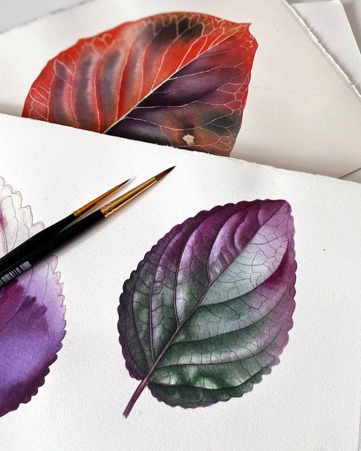 Hyperrealistic Watercolor Paintings