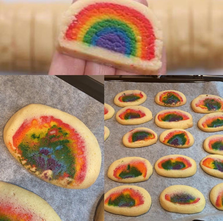 Cake Fails rainbow