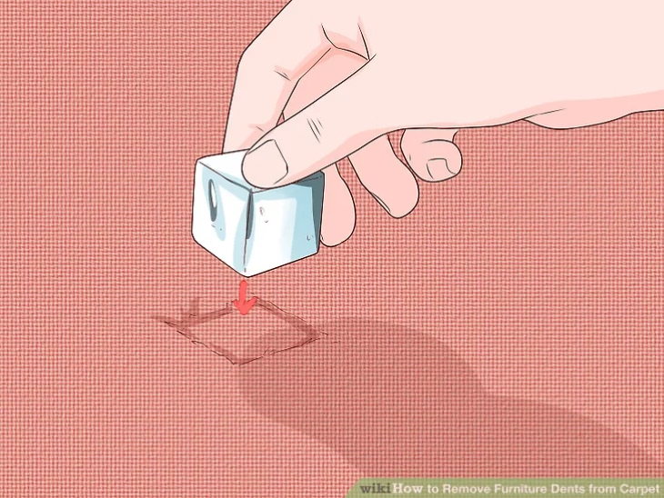 Remove Furniture Dents from the Carpet