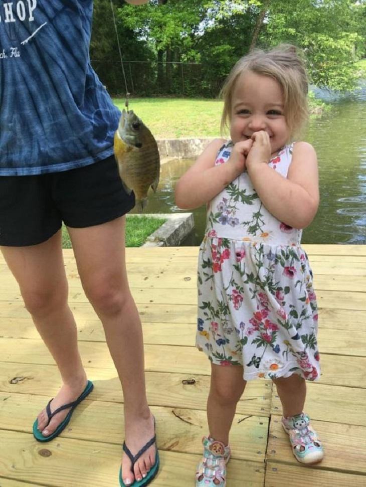 Wholesome Stories, girl, fish