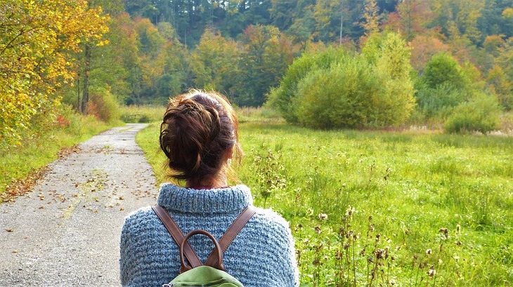 How to do walking meditation, location