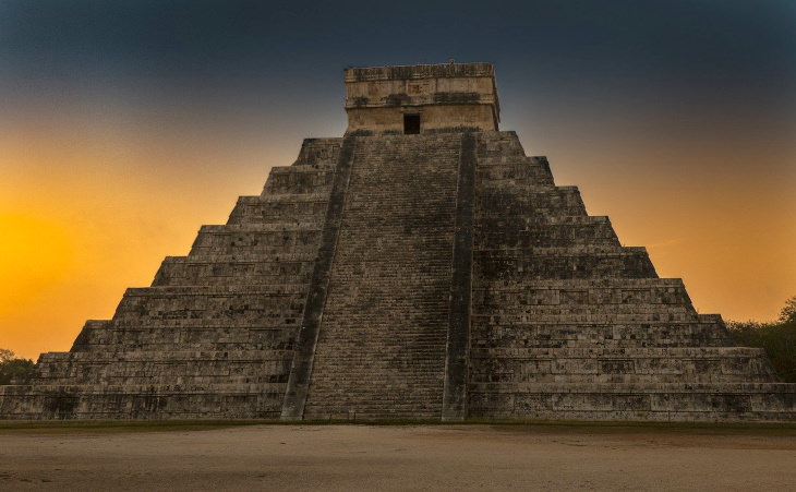 Mind-Blowing History Facts Mayan step pyramid