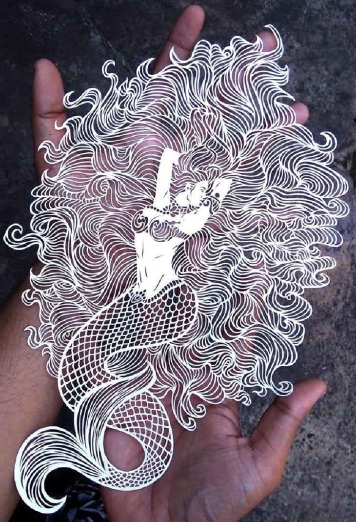 DIY Creations hand-cut paper