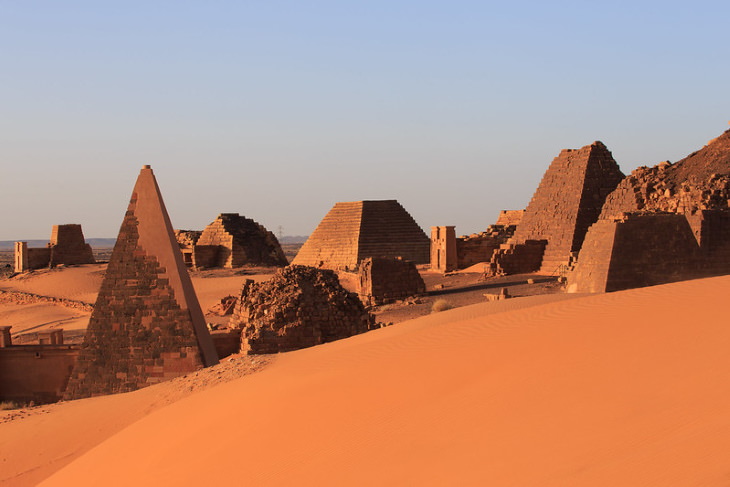 Mind-Blowing History Facts Meroe Pyramid, Sudan