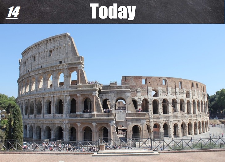 historical places before and after 100 years