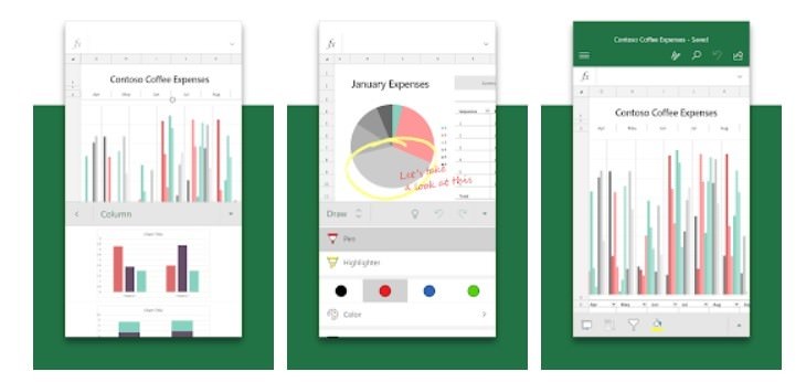 Descarga excel app