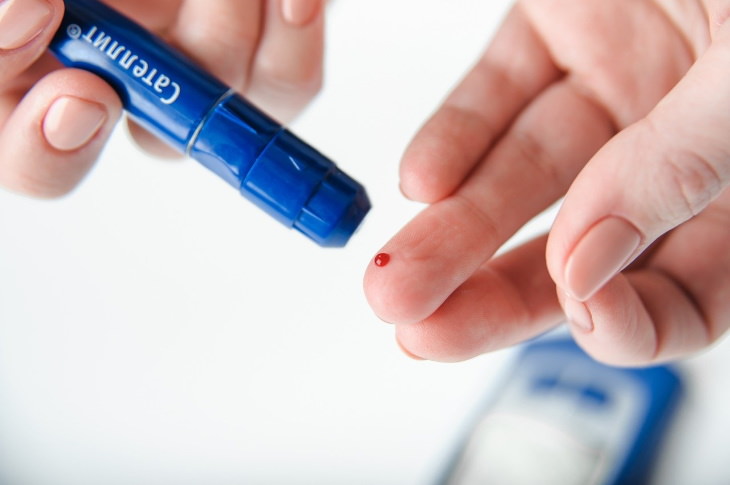 Increased Risk of Covid-19 diabetes test
