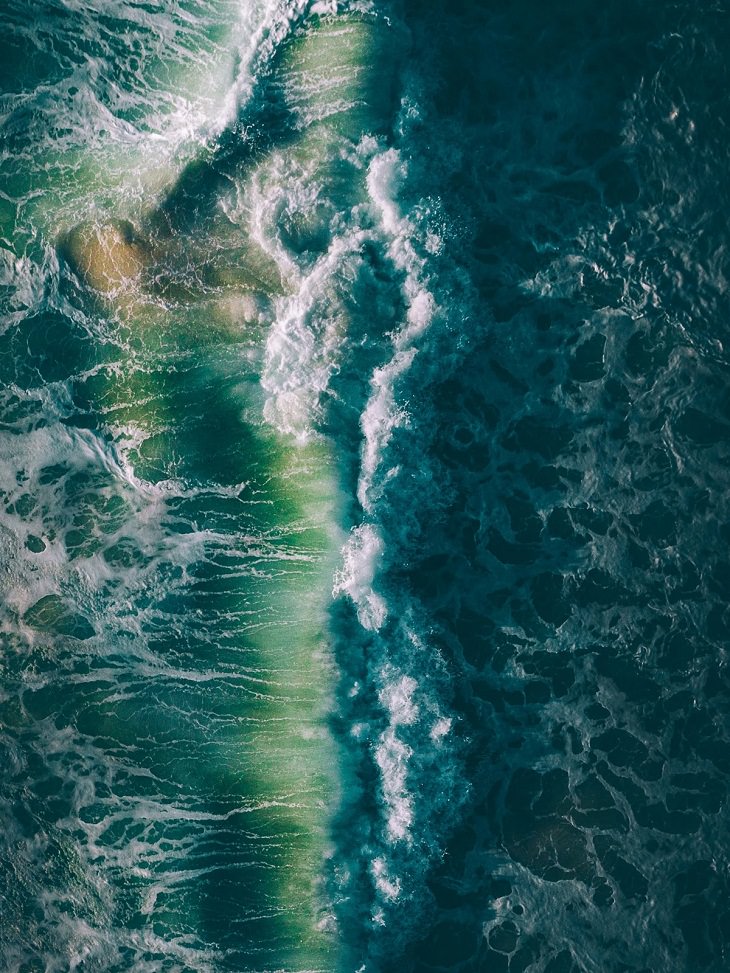 Aerial Photos, wave, coasts of Africa