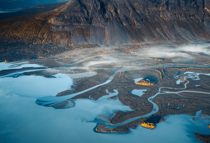 Aerial Photos,Swedish wilderness