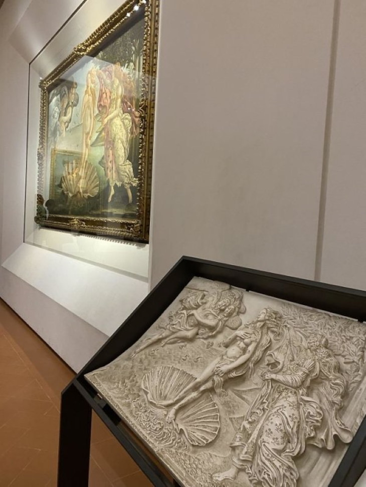Genius Innovations for People With Disabilities The Uffizi Gallery in Florence offers versions of paintings to help blind visitors enjoy the art