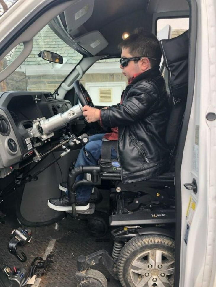 Genius Innovations for People With Disabilities This man finally got an adaptive vehicle customized specifically for him