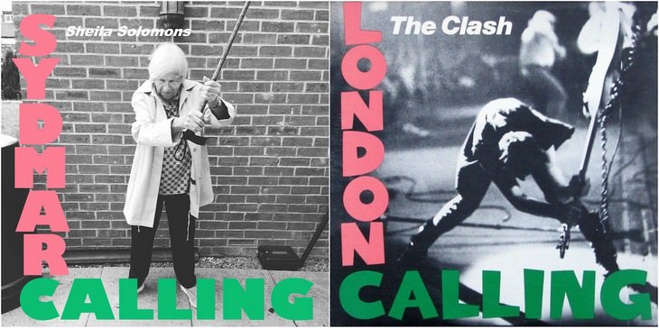 Seniors Brilliantly Recreate Famous Album Covers The Clash - London Calling