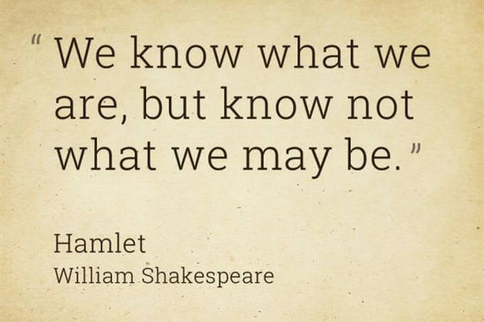 Shakespeare quote