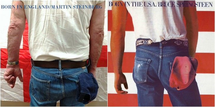 Seniors Brilliantly Recreate Famous Album Covers Bruce Springsteen - Born In the USA