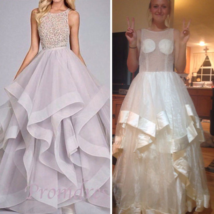 Online Shopping Fails prom dress