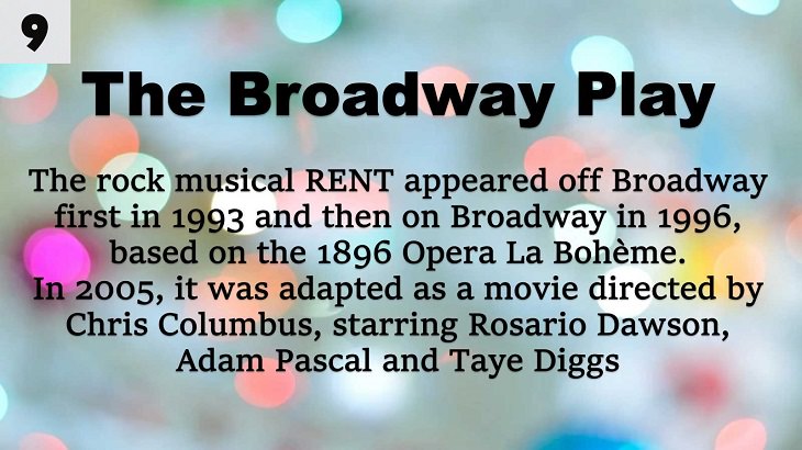 Guessing game, guess whether these famous stories were Broadway plays or movies first