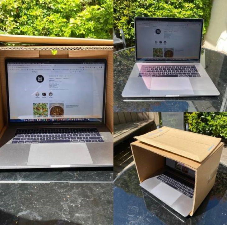 Solutions to Everyday Problems laptop outdoors laptop outdoors without any glare