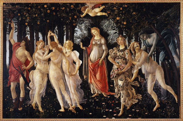 Hidden Messages in Famous Art 'Primavera' by Sandro Botticelli (1482)