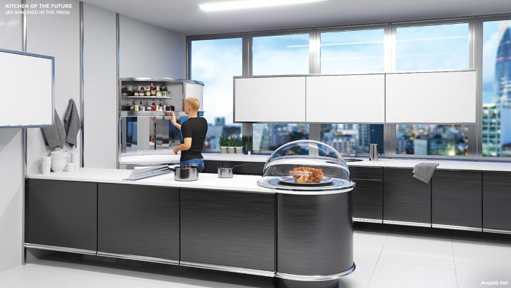Home of the Future As Imagined by the People of the Past The Kitchen