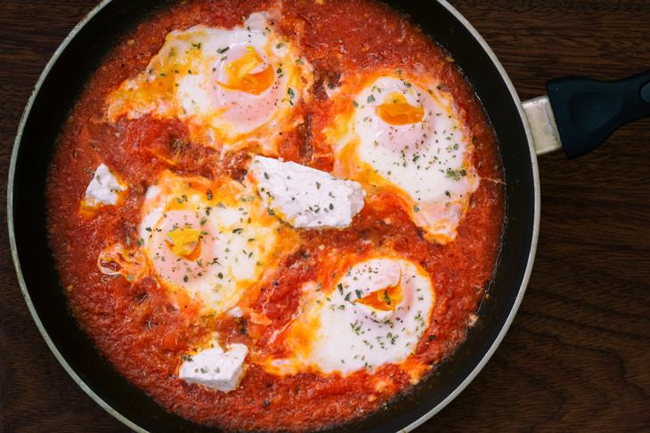 weight loss benefits eggs shakshouka