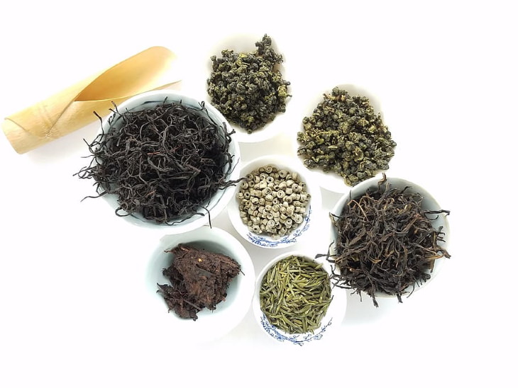 Tea vs. Coffee green tea varieties