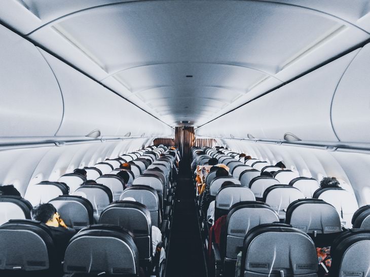 COVID-19: How to Fly Safely During a Pandemic plane interior