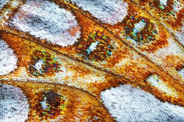 Macro Art Photography, 14. “Butterfly Wing V” by Petar Sabol, Goričan, Croatia. Commended.