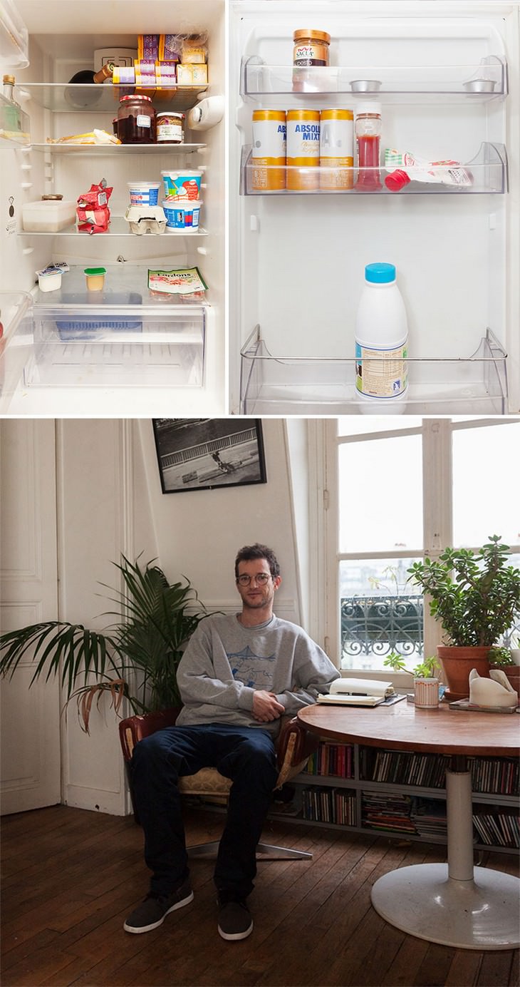 What's in the Fridges of  People Around the World paris