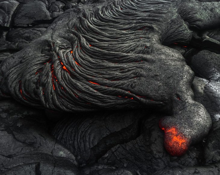 Winners of 2020 iPhone Photography Awards 3rd Place - 'Journey To The Lava Field'