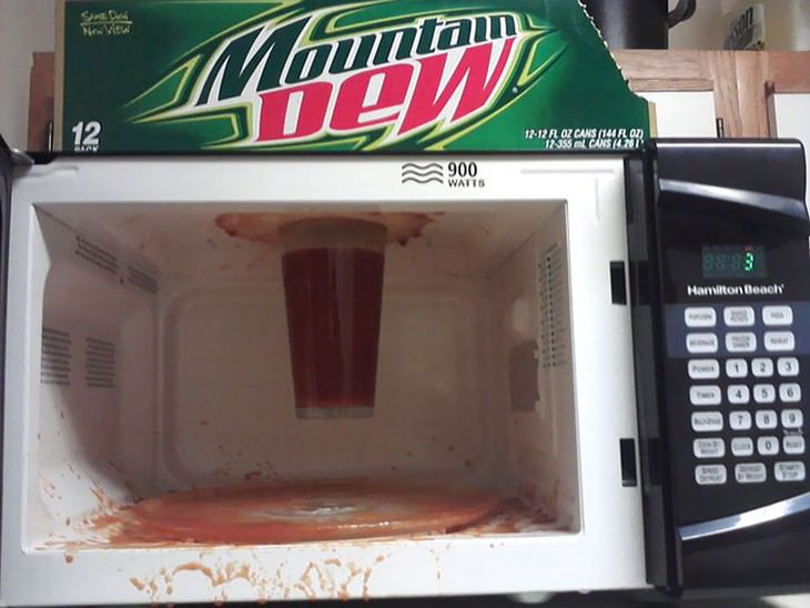 Microwave fails