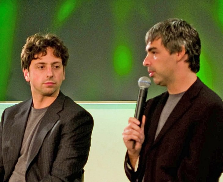 F. Scott and Zelda Fitzgerald, Larry Page and Sergey Brin