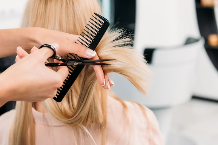 10 Hair Myths That Are Damaging Your Hair trimming hair