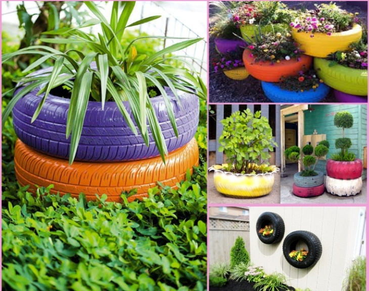 Garden Repurposing Ideas Tires