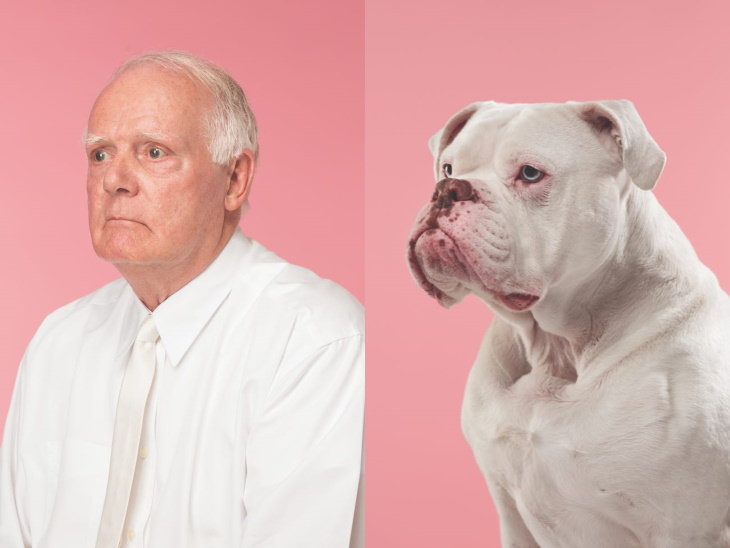 Photos of Dogs & Their Owners by Gerrard Gethings
