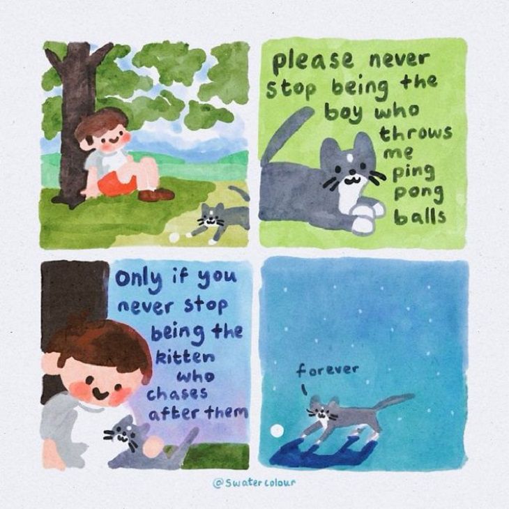 Comics About Cat Giving Mental Health Advice