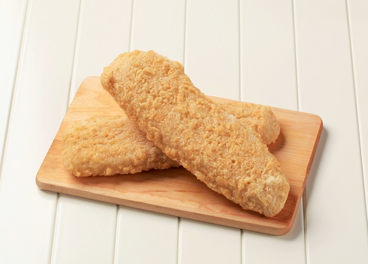 Frozen foods, Breaded fish