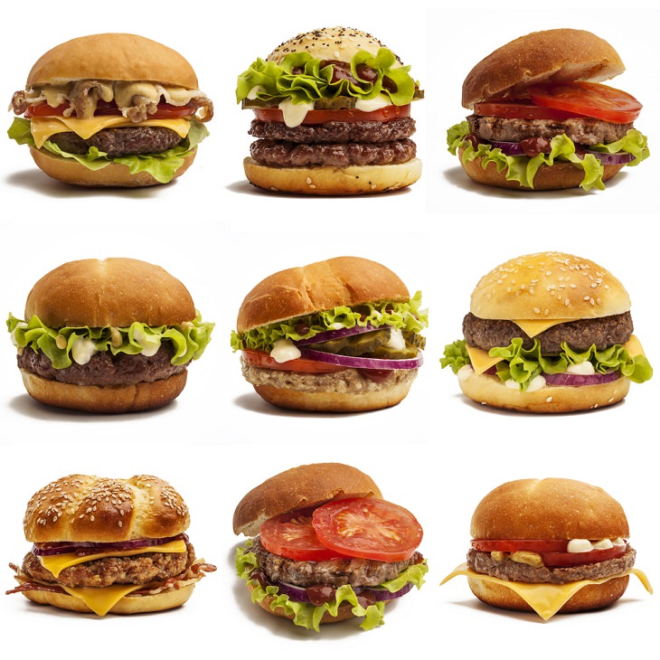 Frozen foods, Burgers