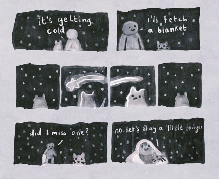 Comics About Cat Giving Mental Health Advice