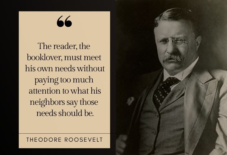 Reading Advice from Famous Figures Theodore Roosevelt