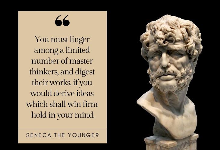 Reading Advice from Famous Figures Seneca the Younger