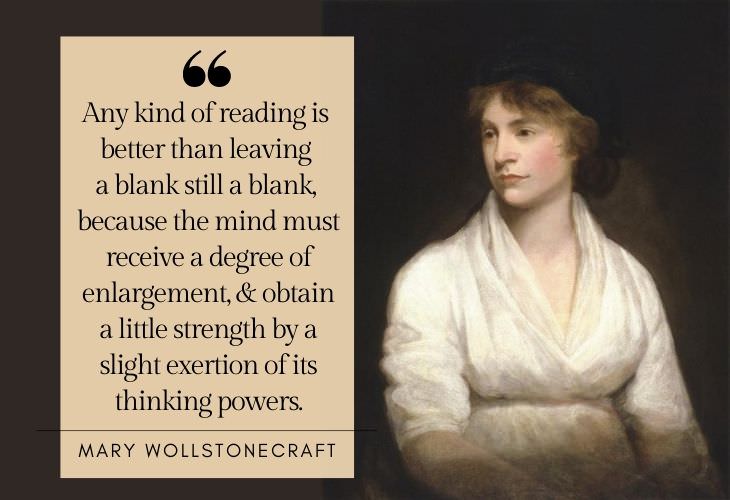 Reading Advice from Famous Figures Mary Wollstonecraft