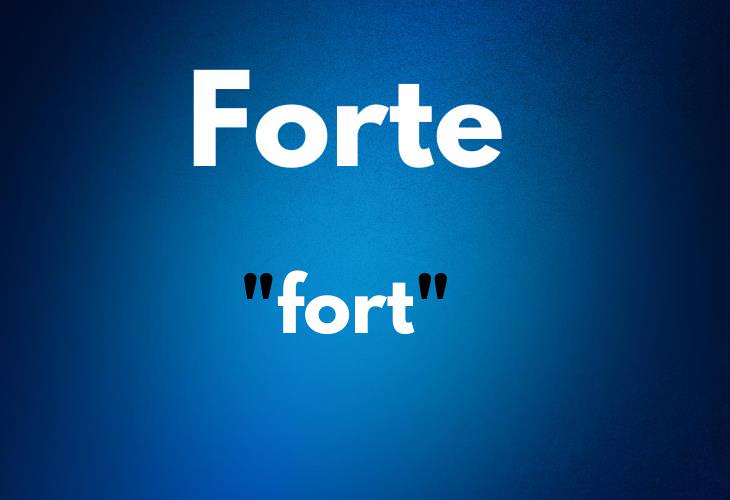 MISPRONOUNCED Words , Forte