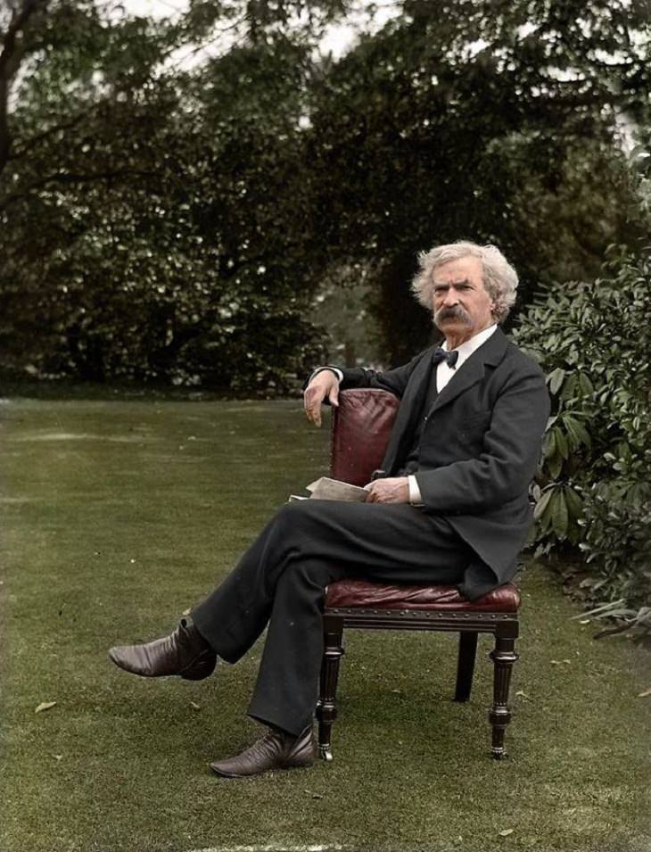 History Old Photos, Mark Twain