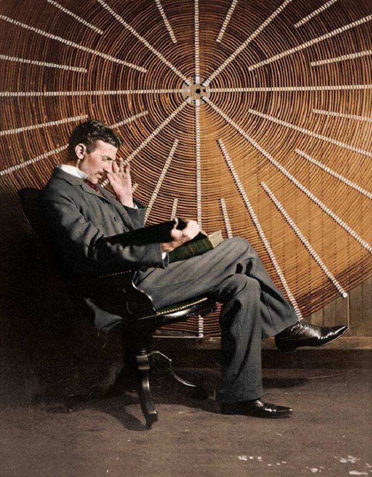 History Old Photos, Nikola Tesla